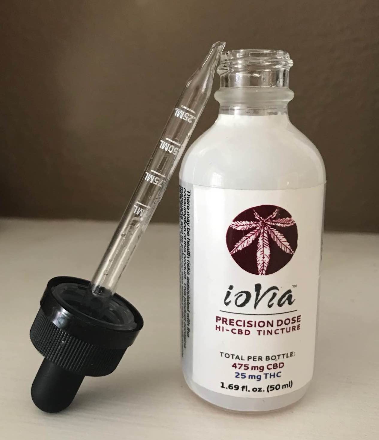 iovia precision tincture dropper receives seal of approval